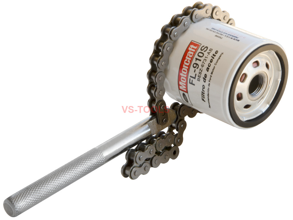 Adjustable Chain Grip Wrench Oil Filter Pipe Fitting Spanner